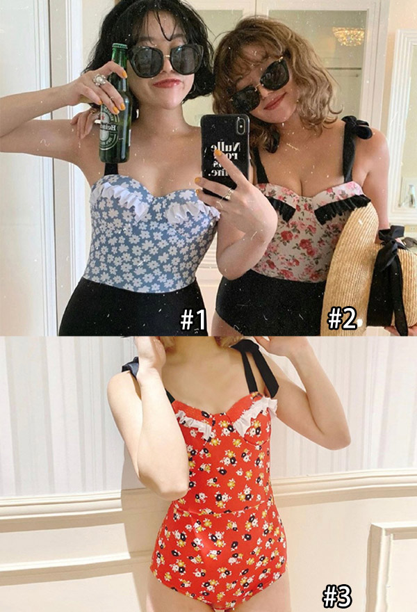【PISCESS】Polka Lace One-Piece Swimsuit☆韓国の人気 image-CSW203SW24-6.jpg&