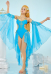 Princess Zelda Derivative One-Piece Swimsuit Halter Waist Cutout Lace-up Bathing Suit and Sleeves