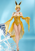 PM Derivative One Piece Swimsuit Deep V Cross Hollow One Piece Bathing Suit with Collar and Hairband