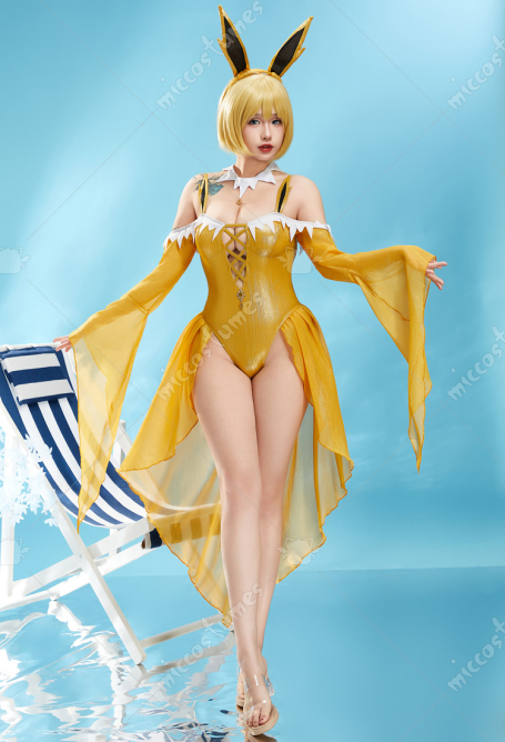 PM Derivative One Piece Swimsuit Deep V Cross Hollow One Piece Bathing Suit with Collar and Hairband