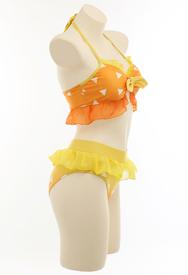 ★LOST IN SEOUL★ Flying Kitsune Square Swimsuit Deep Green Thunder Costume - KNY Cosplay | Swimming Outfit for Sale