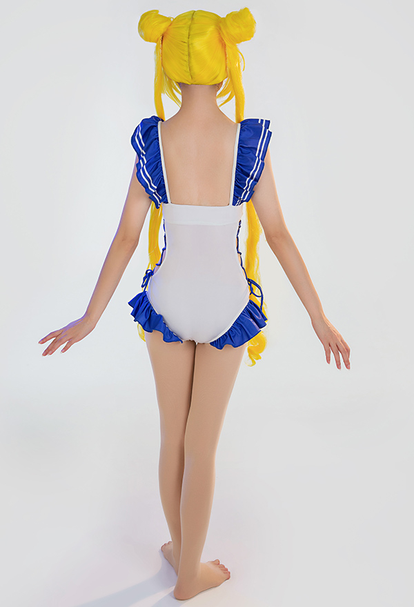 Sailor cheap swimming costume