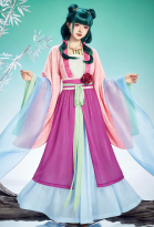 Premium Edition Kusuriya no Hitorigoto Neko-Neko Cosplay Costume Vest and Coat with Skirt and Shawl