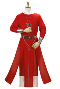 Heaven Official's Blessing Hua Cheng Hafu Chinesischer Stil Roter Kompletter Satz Cosplay Kostüm