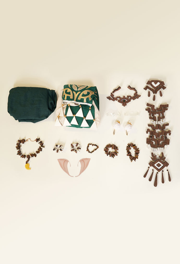 The Legend Of Zelda: Tears Of The Kingdom Princess Zelda Cosplay Costume Ensemble de Robe avec Accessoires