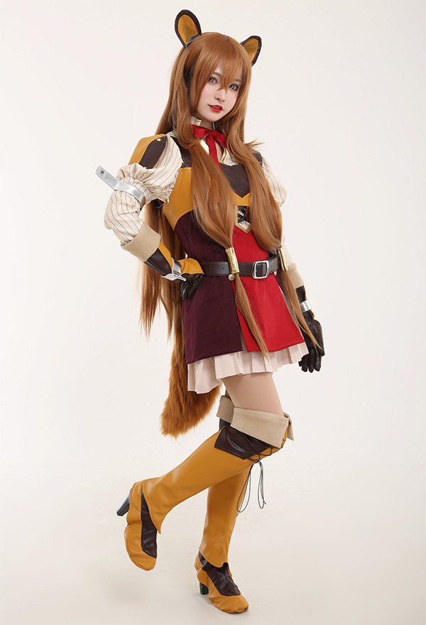 The Rising of the Shield Hero Raphtalia Komplett Set Cosplay Kostüm