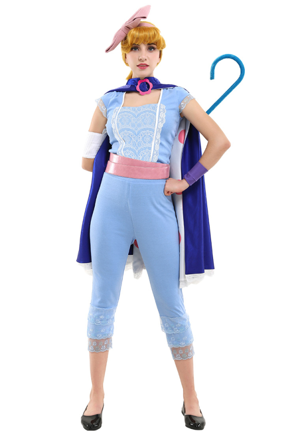 Toy Story 4 Costume de Cosplay Bo Peep avec Cape