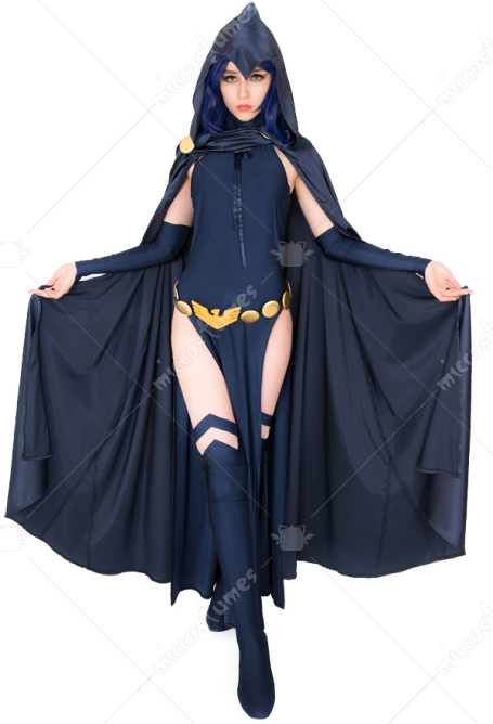 Super Heroine Cosplay Inspirado en Cover Raven Order Made Made