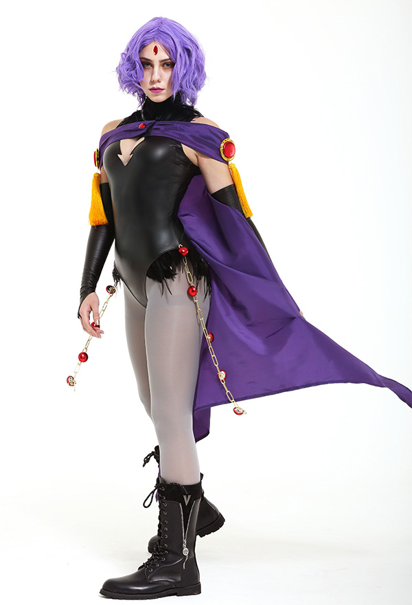 [Miccostumes x SKIRTZZZ] Disfraz de Cosplay Super Heroína Inspirado en Raven