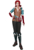 The Witcher 3 Wild Hunt Triss Merigold Cosplay Costume with belts set