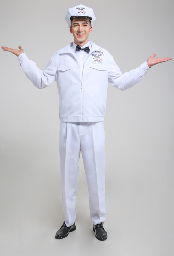 The Umbrella Academy Milkman Oscar Milchmann Cosplay Kostüm