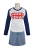 Uzaki-chan Wants to Hang Out! Uzaki Hana Cosplay Costume Shirt and Skirt