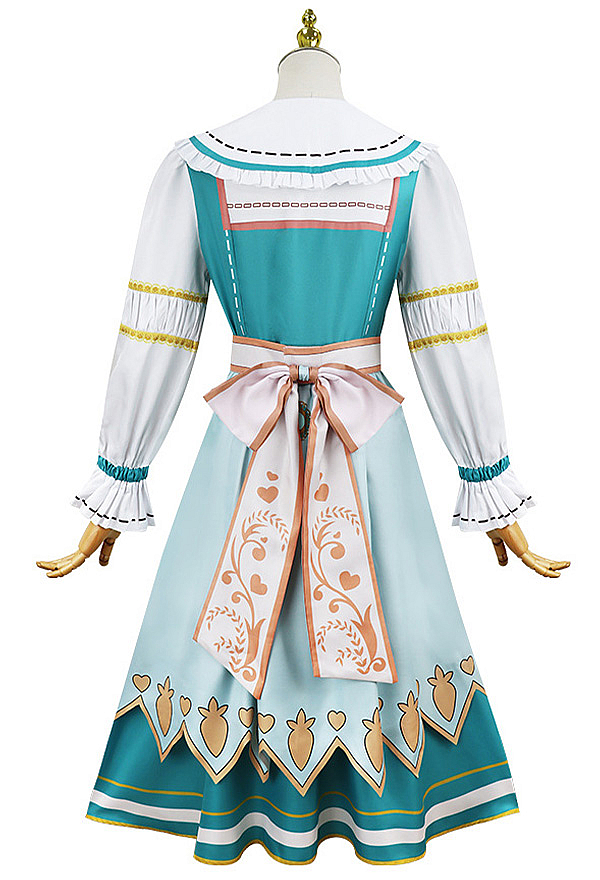 Uma Musume Pretty Derby Rice Shower Cosplay Costume - Turquoise