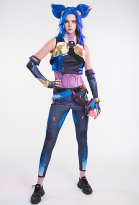 VALO Agent Neon Cosplay Costume Bodysuit Set