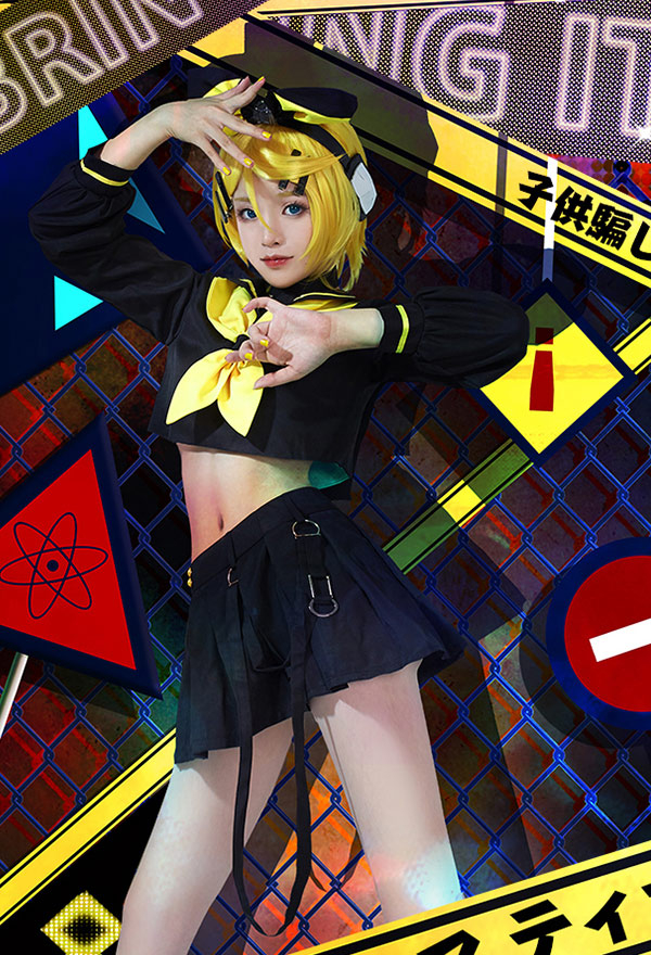 APPORTER Rin / Len Rin Kagamine Cosplay Kostüm