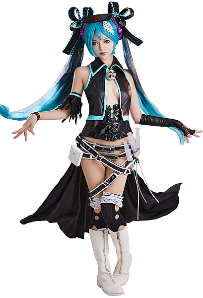 Hdge technical statue No.12 Ca Calra Calne Ca Prisoner and Paper Plane Ver Cosplay Costume