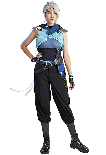 Jett Valorant Cosplay