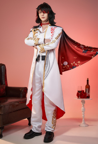 Virtual YouTuber Vtuber Vox Akuma Cosplay Costume Jacket Trousers Set