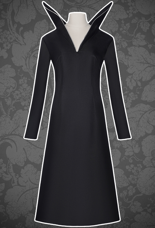 fitted lace wedding dress Wednesday Addams Costume | Wlidaty Morocco main image 0