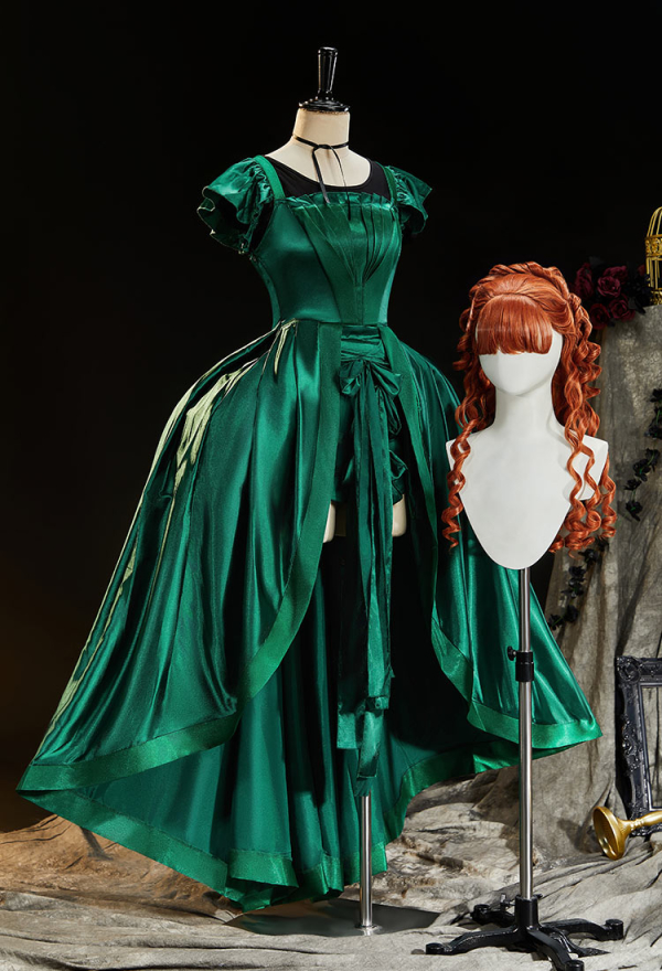 emerald green 1920s dress Gala main image 1