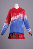 Wednesday Enid Sinclair Cosplay Costume Sweater and Skirt with Pantyhose