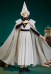 Tongari Boushi no Atelier Qifrey Cosplay Costume Dress and Cape with Lining and Belt