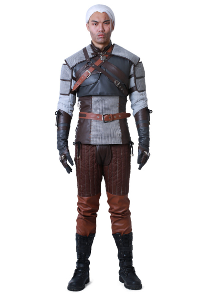 The Witcher 3: Wild Hunt Geralt of Rivia Cosplay Costume