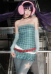 Musa Derivative Y2K Plaid Tube Top and Flared Pants Set E-Girl Festival Outfit with Belt & Gloves