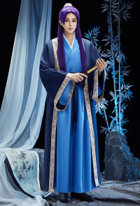 Ciyuandiantai Kusuriya no Hitorigoto jinshi Cosplay Costume Top and Pants with Coat and Waistband