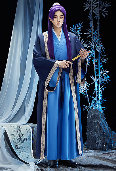 Ciyuandiantai Kusuriya no Hitorigoto jinshi Cosplay Costume Top and Pants with Coat and Waistband