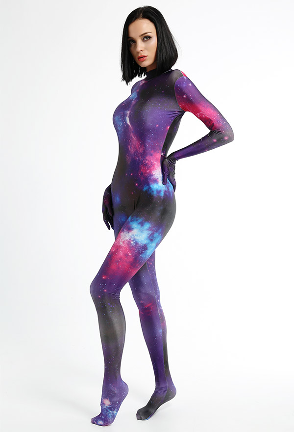 Morphsuits Purple Morphsuit Mens Womens Skinsuit Zentai Suit Fancy