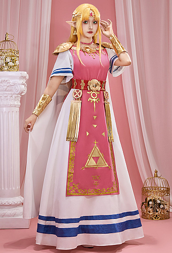twilight princess zelda dress Disguise Womens Legend of Zelda Deluxe Twilight Princess Zelda Costume -  Size Large