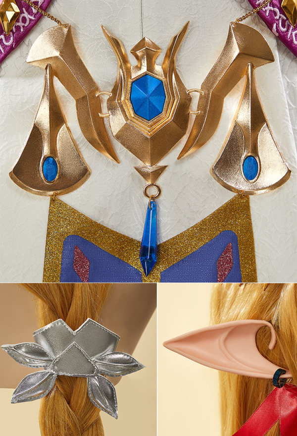 Twilight Princess Zelda Costume Dress Full Set The Legend of