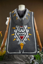 Premium Ver The Legend of Zelda: Breath of the Wild Link Embroidered Tweed Cosplay Cape