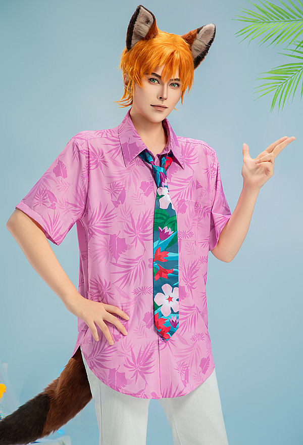 dress shirt costume Cosplay Costume Sanji Season 2 Striped Shirt Blue Men Halloween Carnival Party Outfit