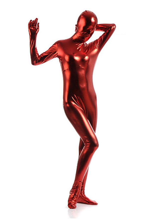Halloween Cosplay Jumpsuit Performance Bodysuit Multi Color Glossy Zentai for Kids