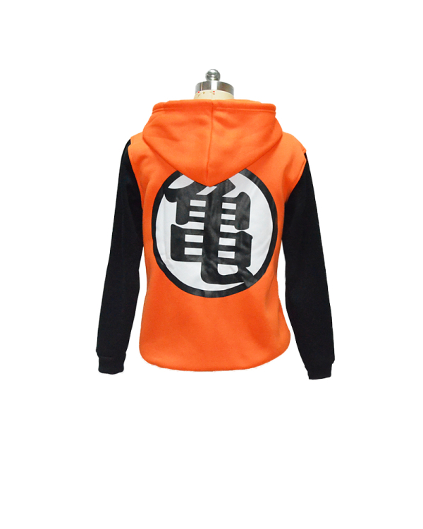 Chaqueta con capucha de manga larga de invierno Dragon Ball Z Son Goku