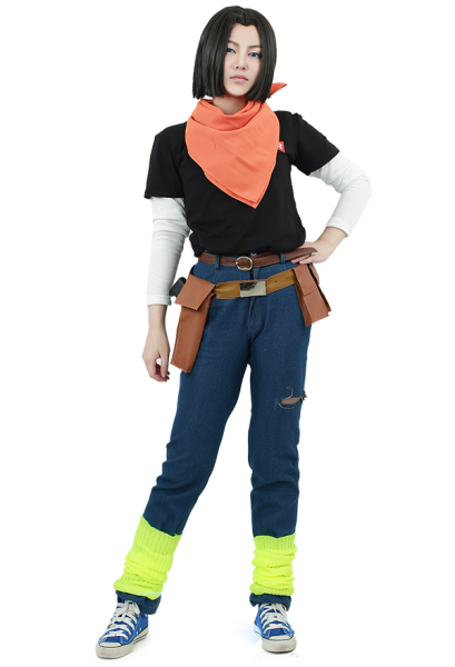 Dragon Ball Android 17 Cosplay Costume