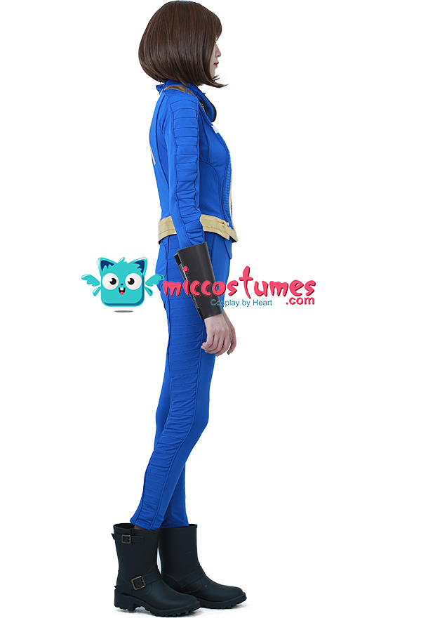 fallout sexy vault suit Sexy business woman in a jacket making selfie photo on a mobile phone on a  white