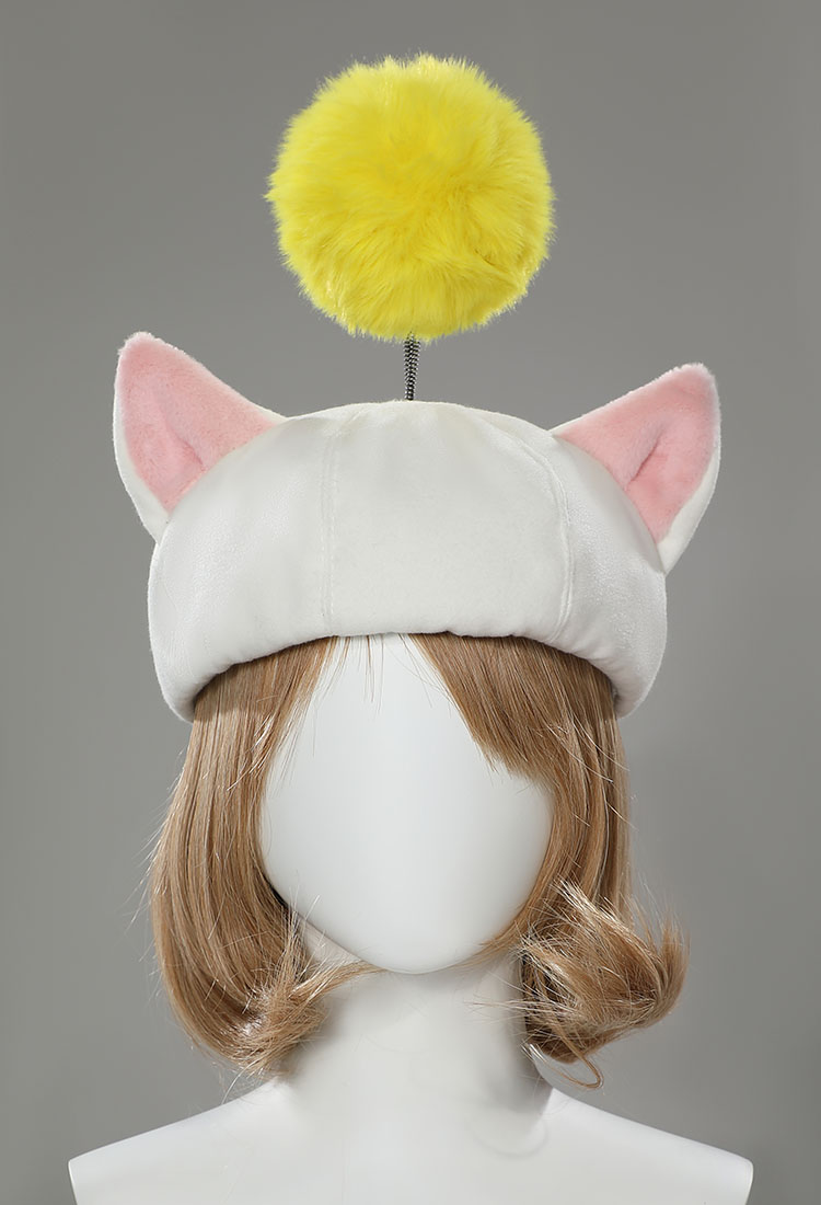 Miccostumes FF FF14 Lovely Moogle Hat Cap Cosplay Accessory