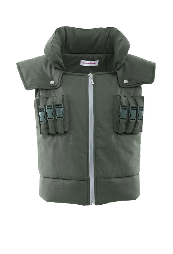 Ninja Cosplay Costume Kakashi Hatake Konoha Jounin Vest 