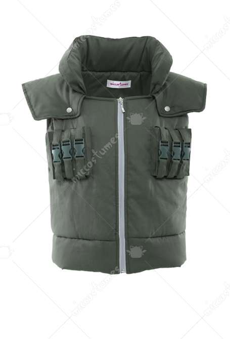 Ninja Cosplay Costume Kakashi Hatake Konoha Jounin Vest