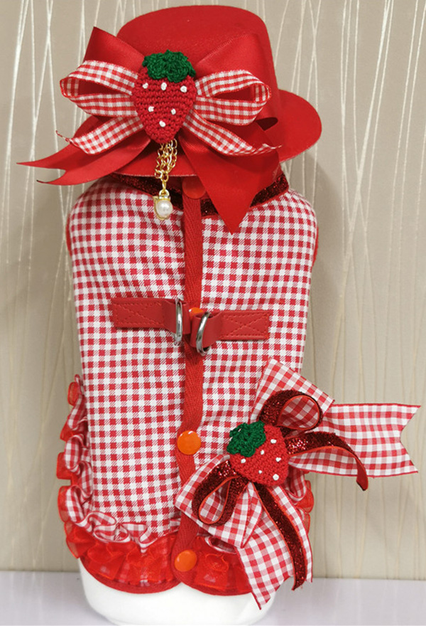 Pet Costume Dog Outdoor Suit with Bucket Hat Top Quality Puppy