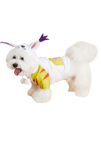 Gatomon Cat Dog Cosplay Costume Hoodie for Small Pets