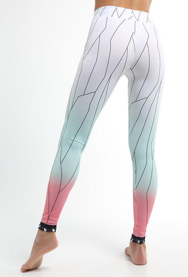 Pantalones de Yoga con Estampado de Insectos para Adultos Leggings de Cintura Alta Pantalones para Correr de Entrenamiento