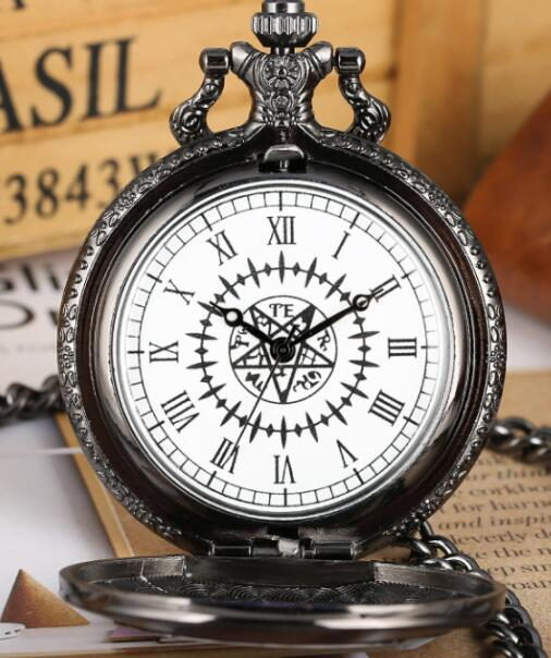 Black Butler Sebastian Michaelis Pocket Watch For Sale