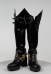 Rival Girl Super Heroine Sword Girl Cosplay Shoes Black Studded Boots