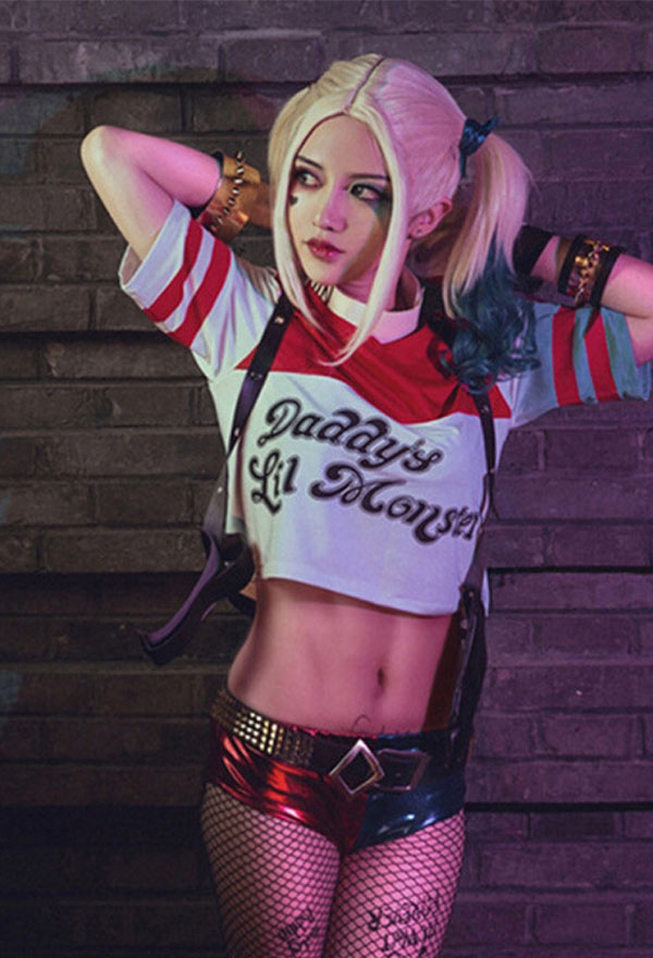 CWENDANER Perruque De Cosplay Multicolore, Couleurs Mélangées, Cheveux Synthétiques, Perruque De