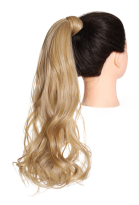 Cosplay Wig Hairpiece Blonde Medium Length Curly Ponytail Hair Extension Cosplay Wig Hairpiece Blonde Medium Length Curly Ponytail Hair Extension