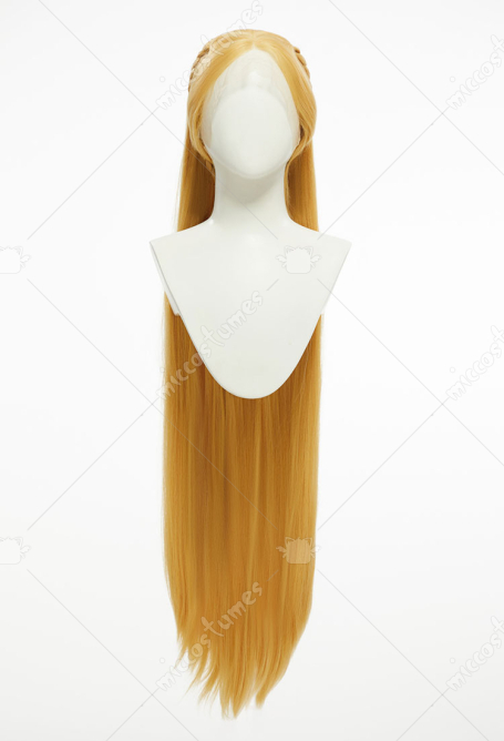 The Legend of Zelda: Breath of the Wild Princess Zelda Forehead Lace Long Blonde Wig